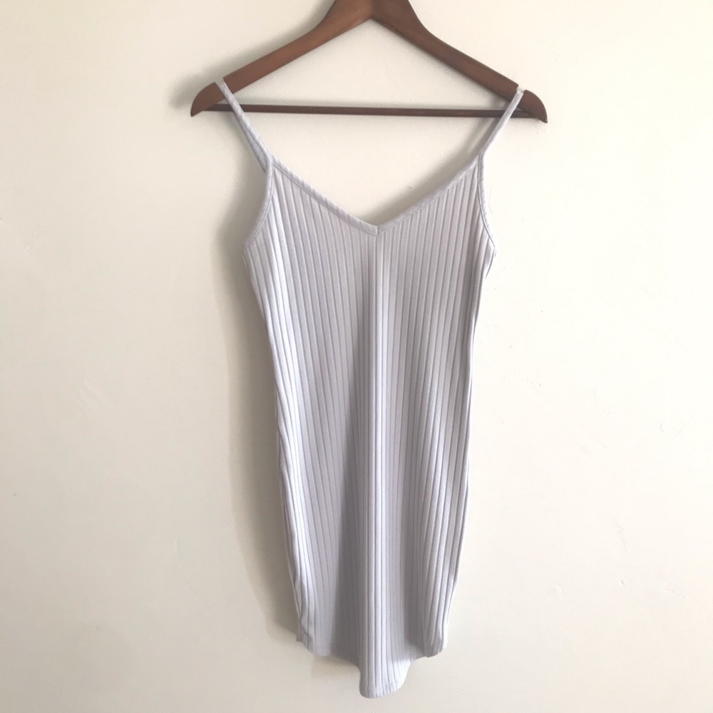 🌻FOREVER 21 gray knit dress size S🌻